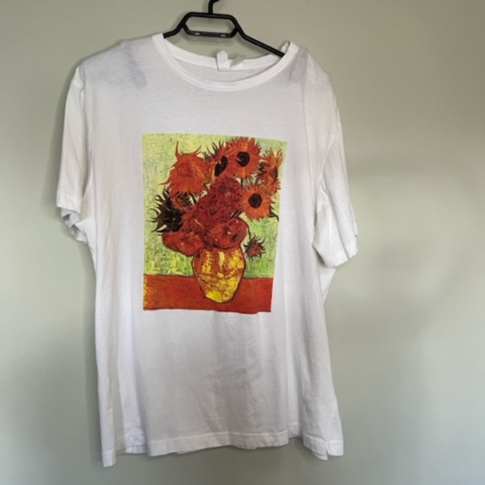 XL Van Gogh Sunflowers T-Shirt